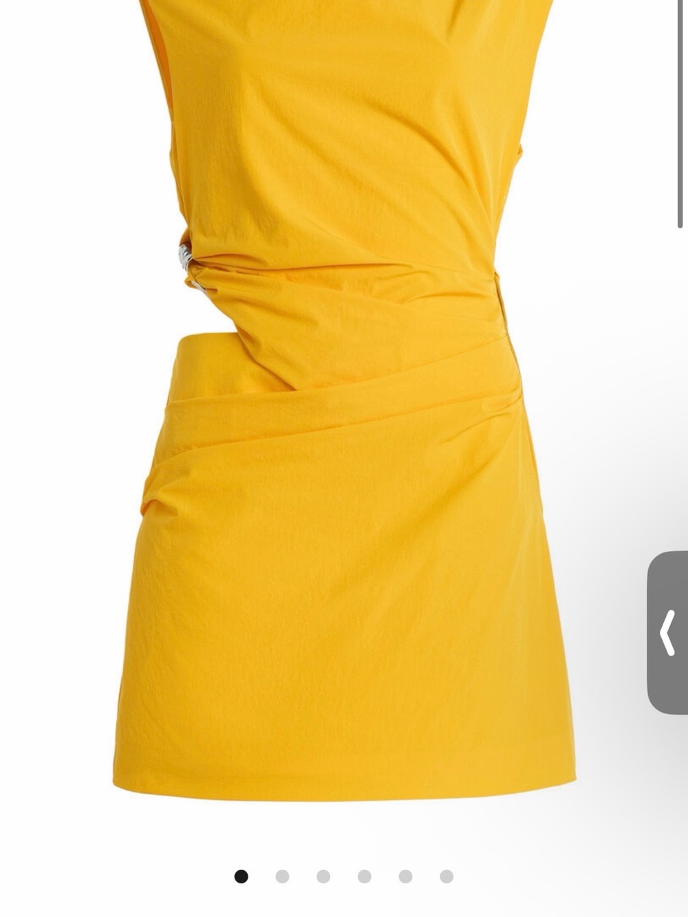 SIR Sol Cutout Nylon Mini Dress